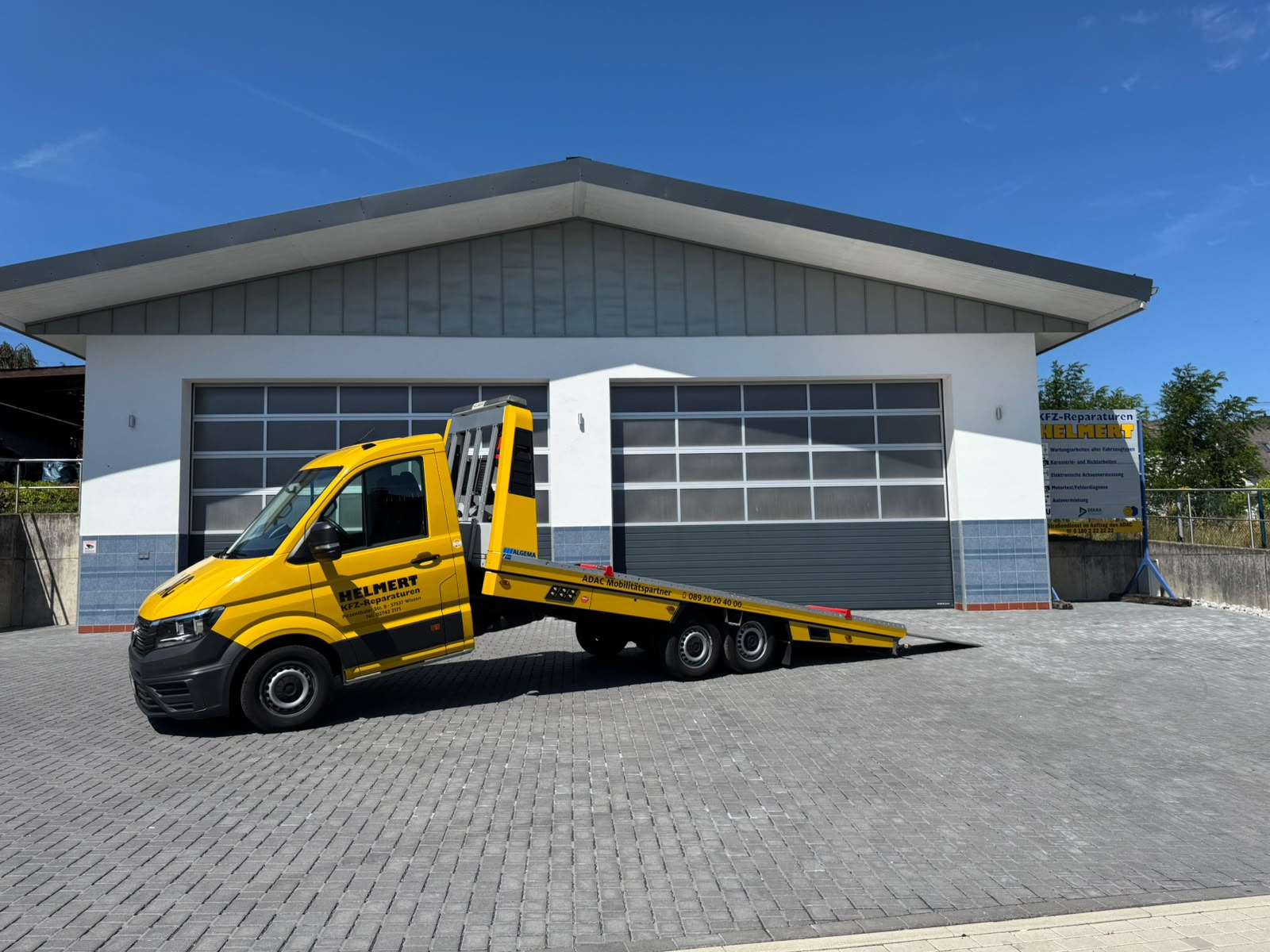 VW Crafter Abschleppwagen Detail 2